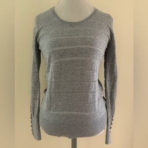 Pretty Gray w/Silver Sweater